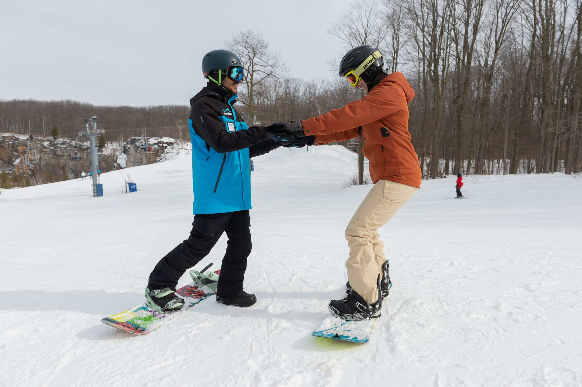 Private snowboard lesson